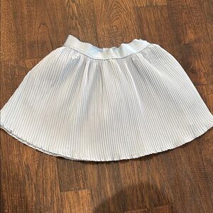 Elegant White Pleated Skirt for Kids